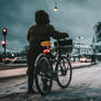 Snowy Morning in Copenhagen
