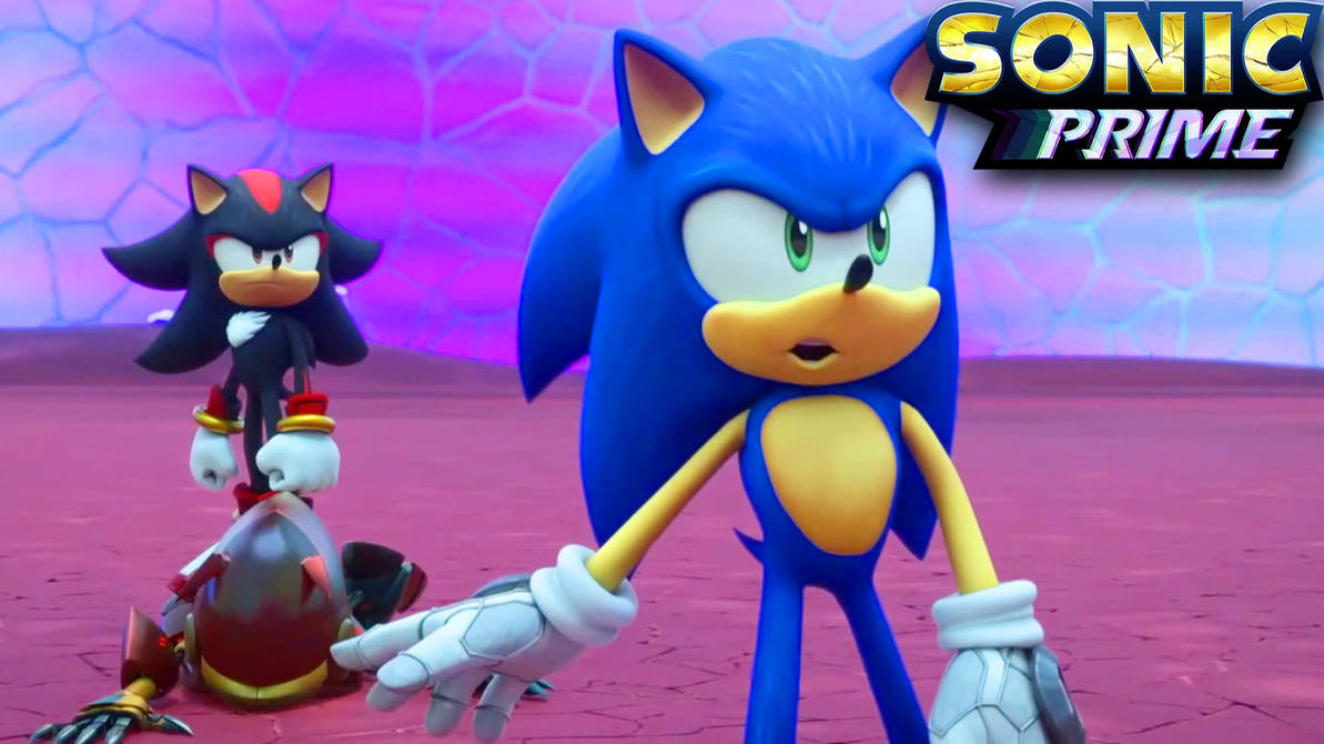Sonic Prime - Sonic vs Shadow Clip