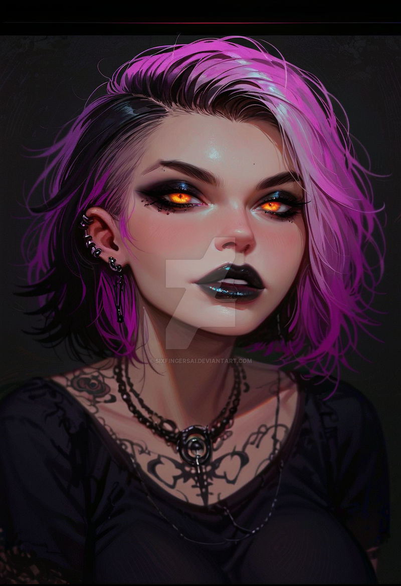 Gl Goth Goth GF 059 by SixFingersAI on DeviantArt