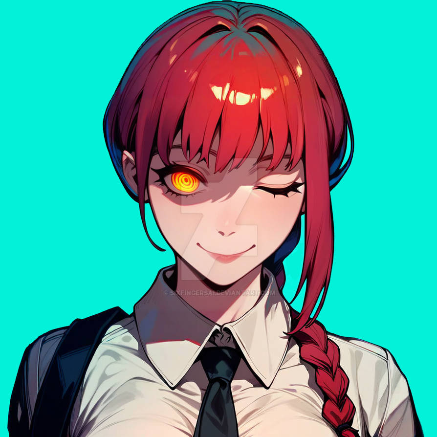 Makima 057 by SixFingersAI on DeviantArt