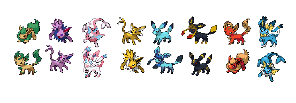 Eeveelution Sprite Appletun New Evolution, Granitun... Will Be