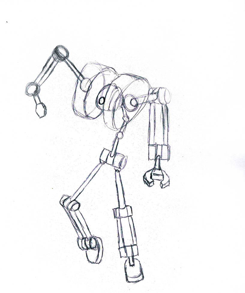 Wire frame mecha by chaoman on DeviantArt