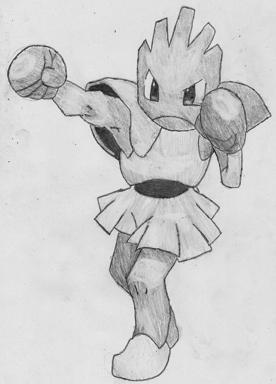 Hitmonchan by Umitencho on DeviantArt