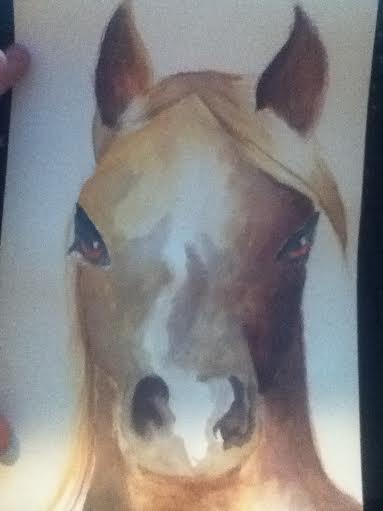 Watercolor Horse