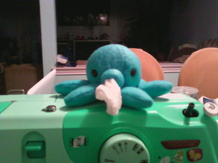 Octopus Tissue Dispenser Proto