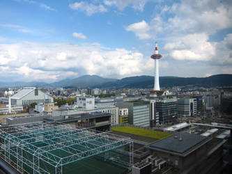 Kyoto cityscape