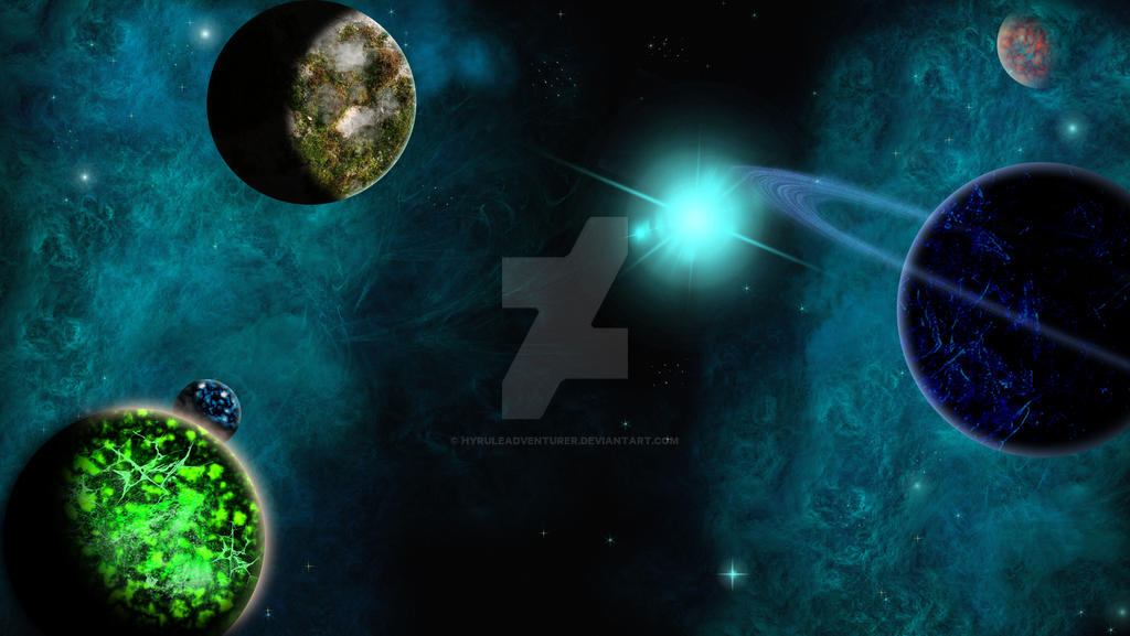Solar System by HyruleAdventurer on DeviantArt