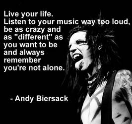 Andy Biersack Quote