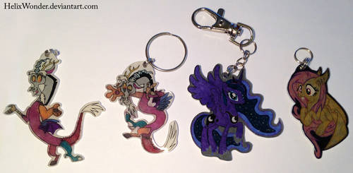 MLP Keychains With Chains [Comissions open]