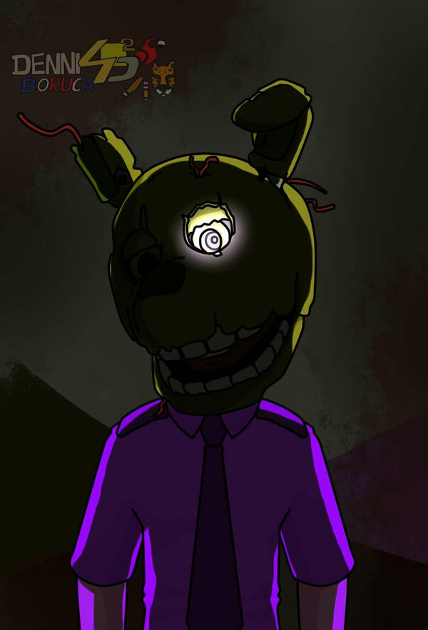 Purple Springtrap by Dennis-4444Boruca on DeviantArt