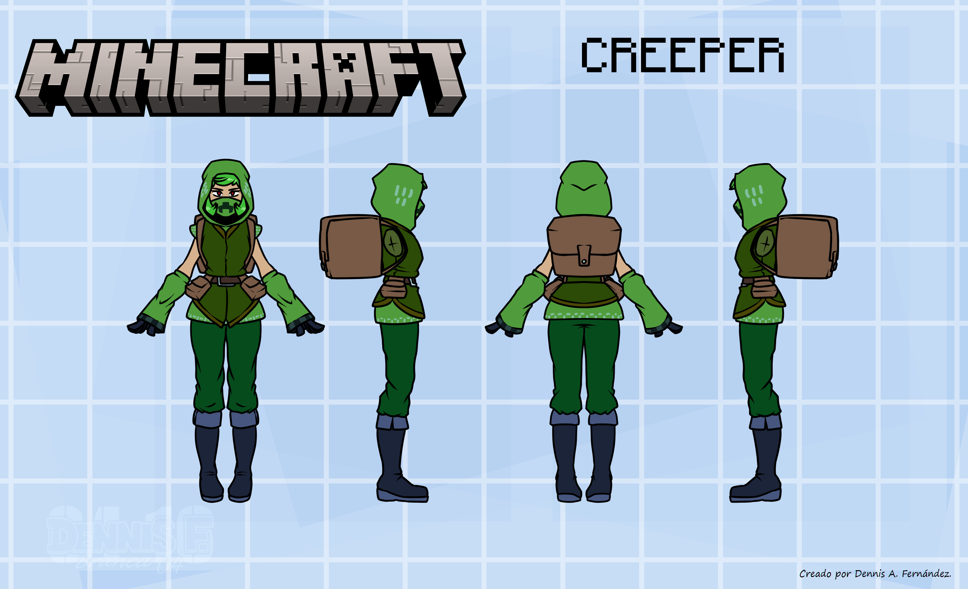 Minecraft Creeper by Boarguts on DeviantArt