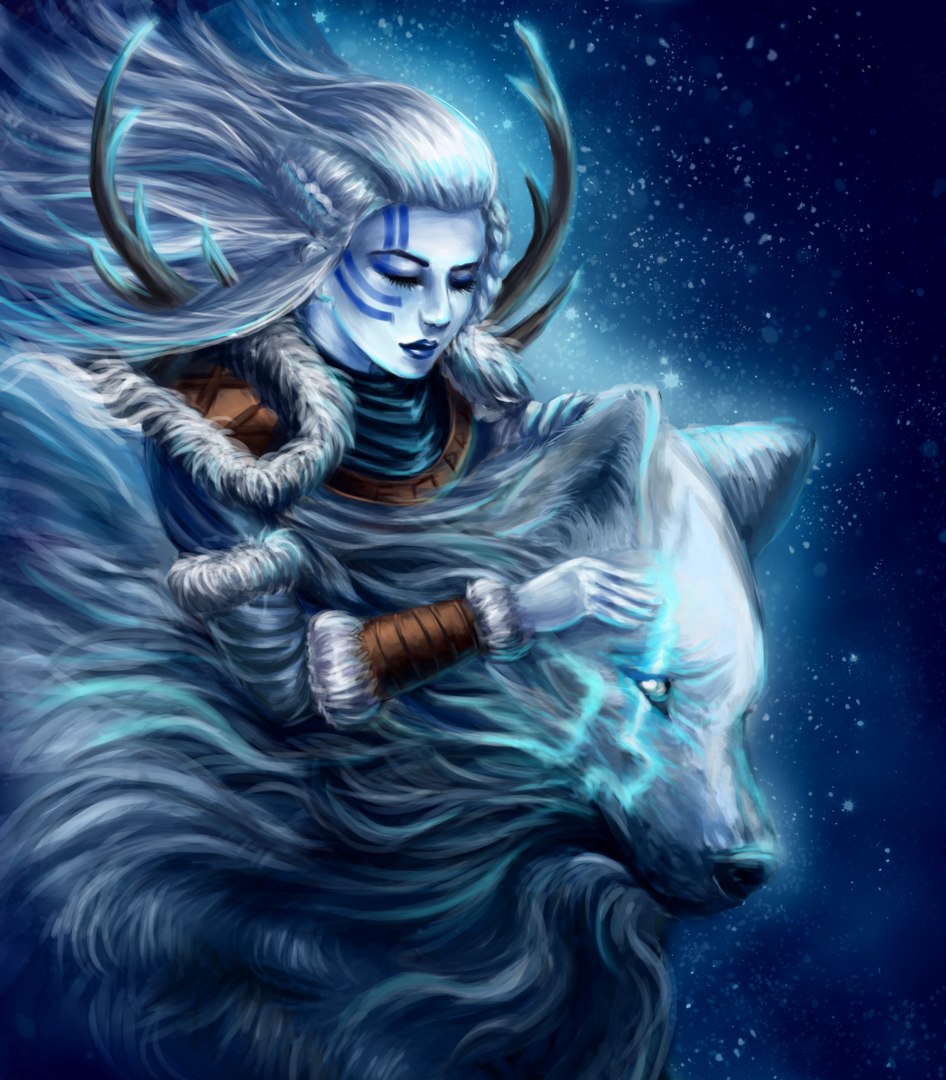 Skadi fan-art(Smite)