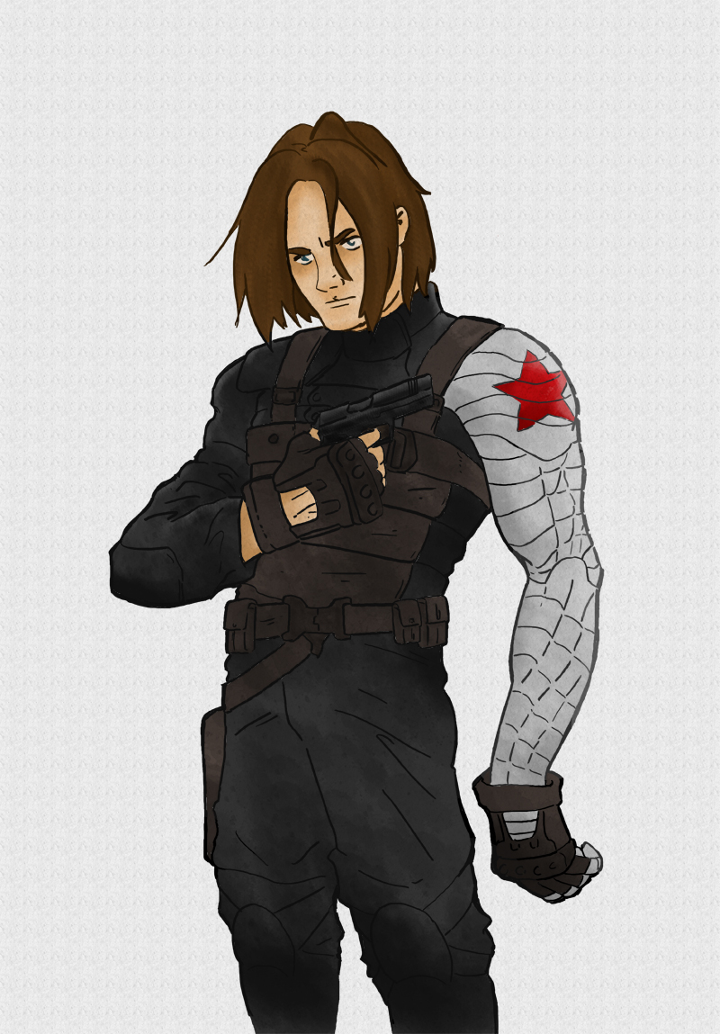 Bucky Barnes, The Winter Soldier by DocDestructo on DeviantArt Bucky Barnes, The Winter Soldier by DocDestructo on DeviantArt