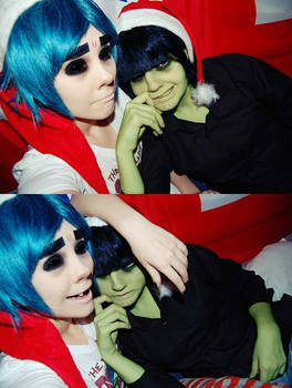 Happy New Year from 2D and Murdoc