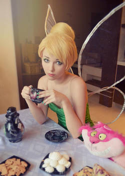 Tinkerbell in Wonderland Tea Party