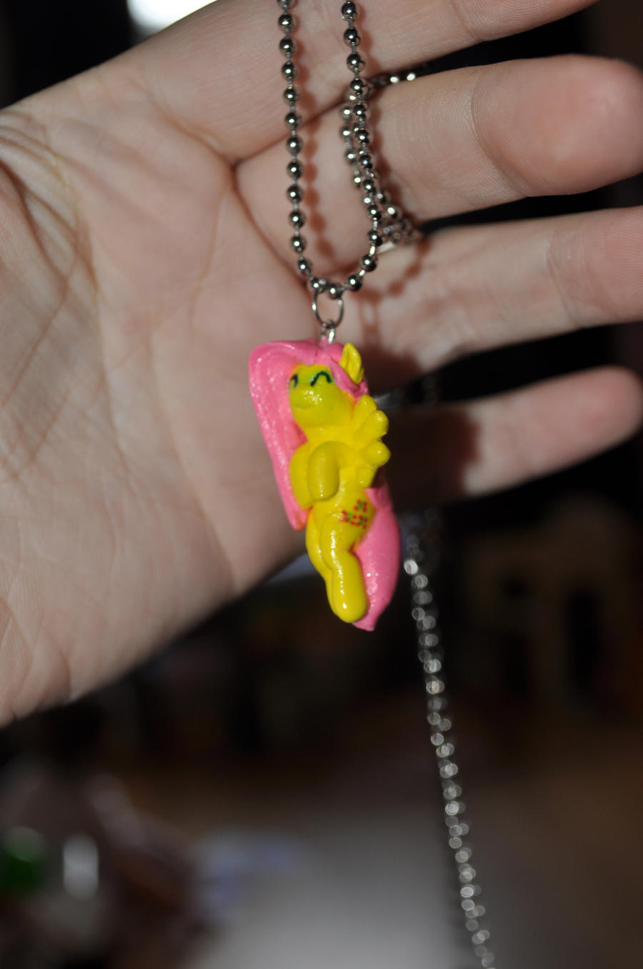 MLP Fluttershy pendant