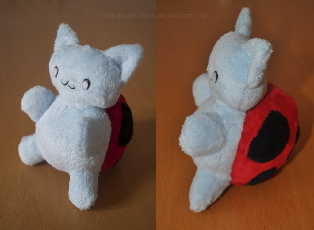 Catbug tiny plush by Blindfaith-boo on DeviantArt