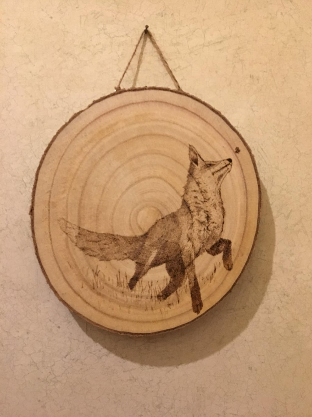Fox pyrography by Blindfaith-boo on DeviantArt