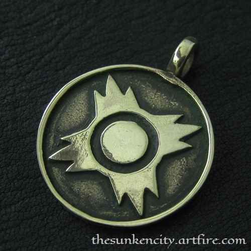 Bronze Sith pendant