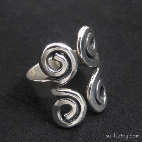 Silver Viking ring