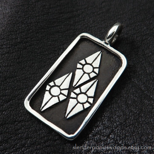 Silver Rarity pendant