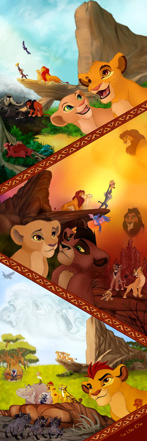 The Lion King panel