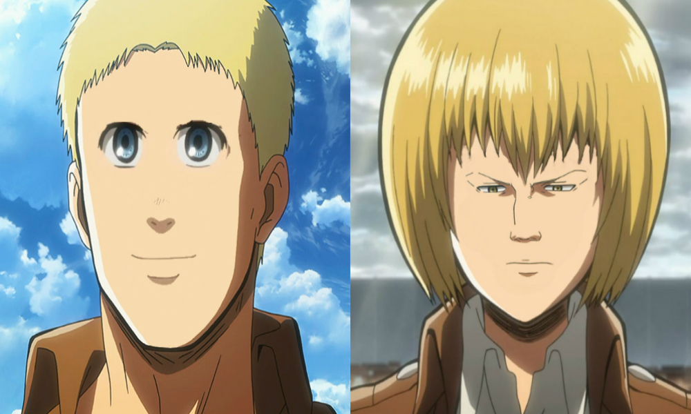 Reiner and Armin Faceswitch by Lamperouge112 on DeviantArt