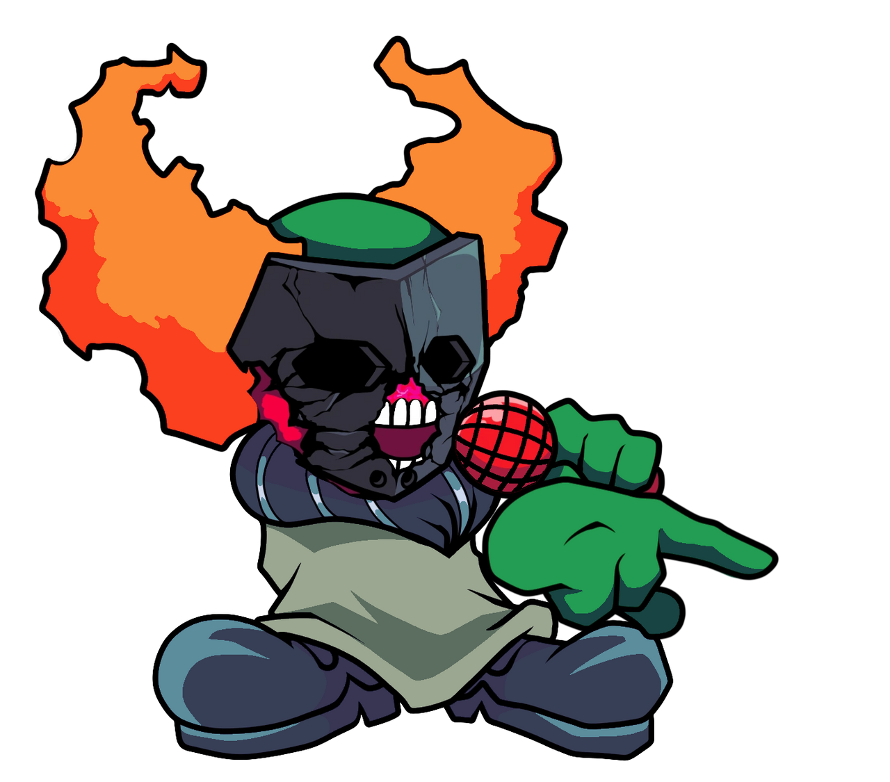 Trickxi FNF - Tricky (Recolor Edit 1) by Shadowfan0001 on DeviantArt