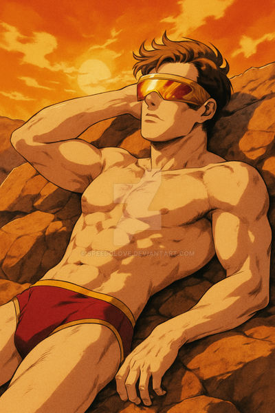 Cyclops Speedos Cyclops from X-Men in Swim Briefs Premium A (2) by SpeedoLove on DeviantArt
