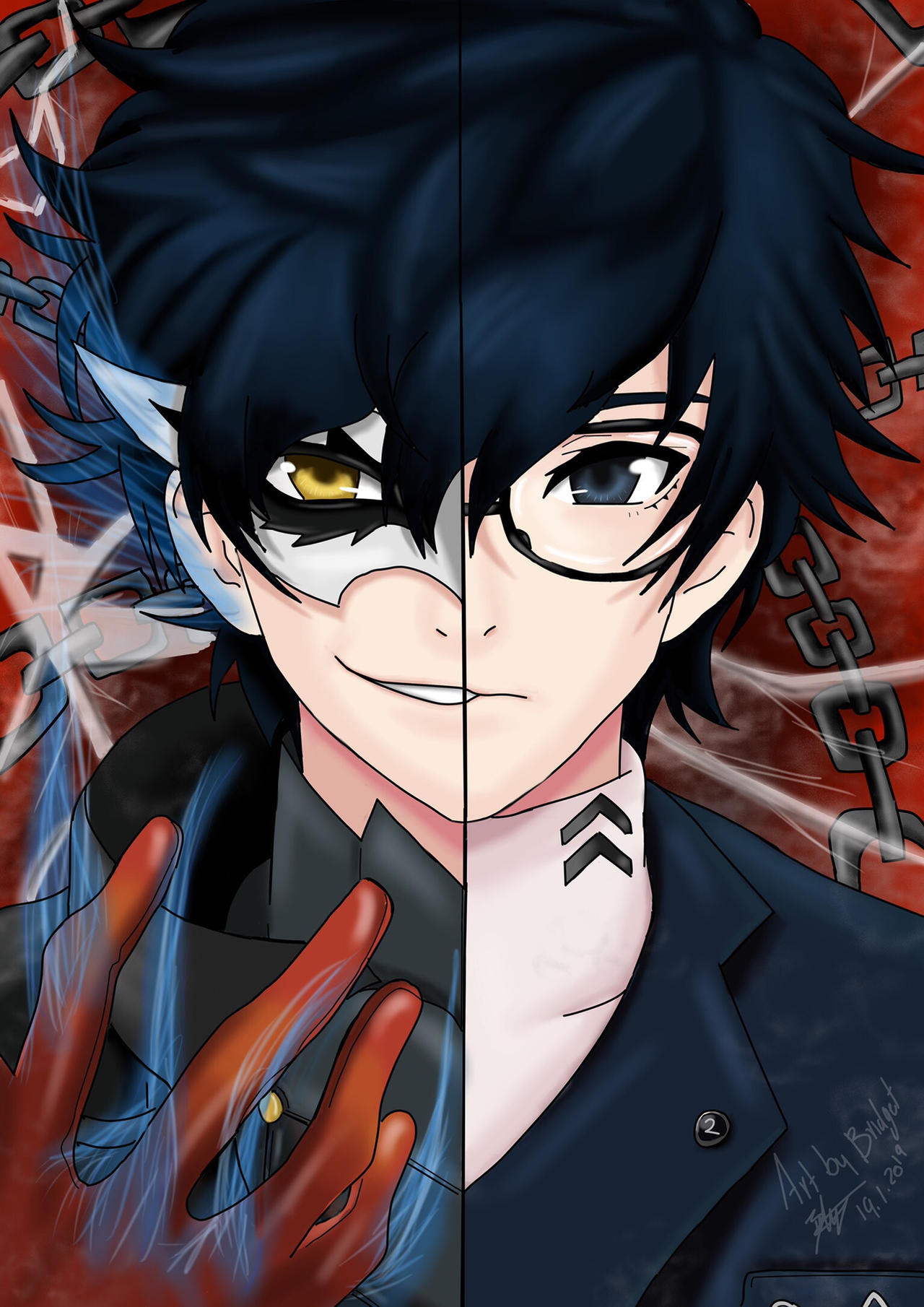 Persona 5: Joker by ArtbyBridget on DeviantArt