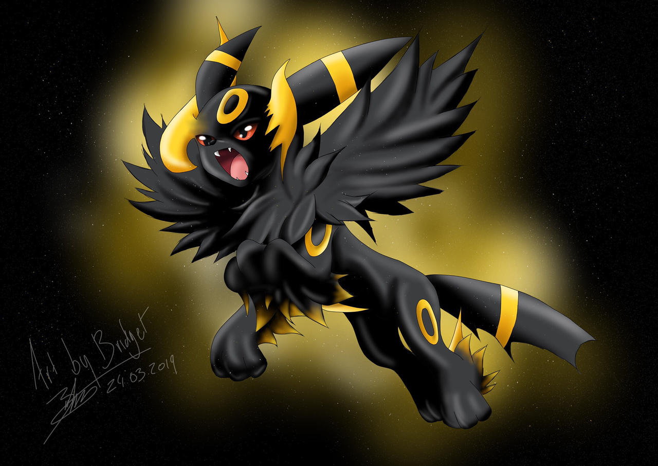 Pokemon Fusion: Mega Absol + Umbreon by ArtbyBridget on DeviantArt