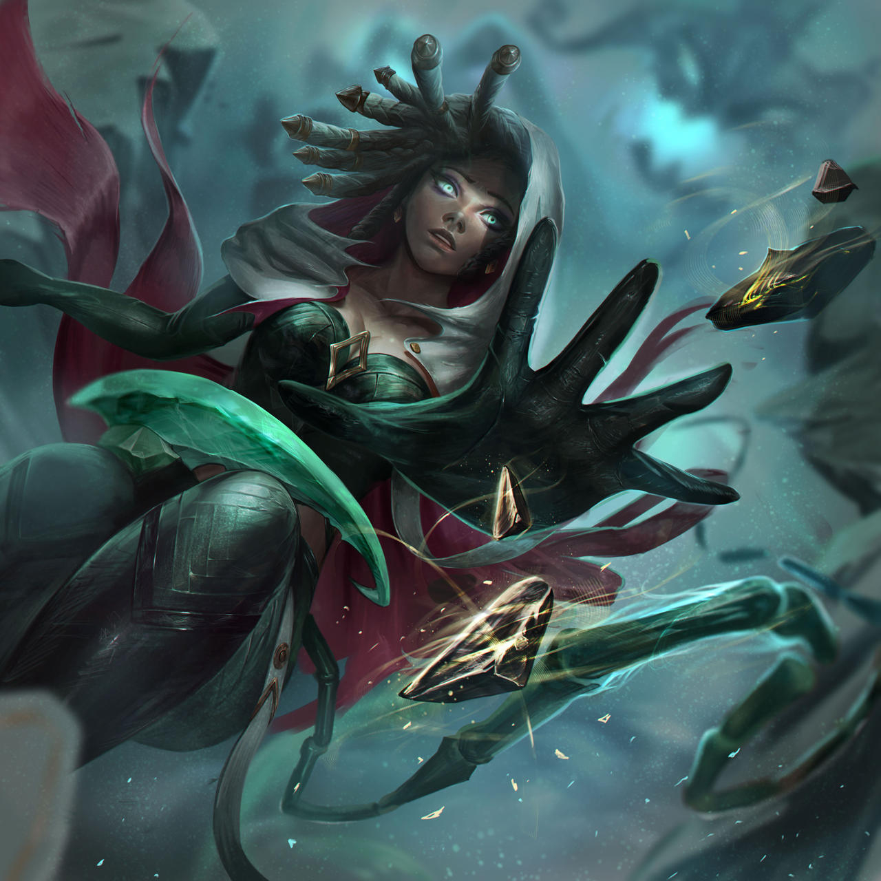 Senna, from League of Legends by llTonyMaverickll on DeviantArt
