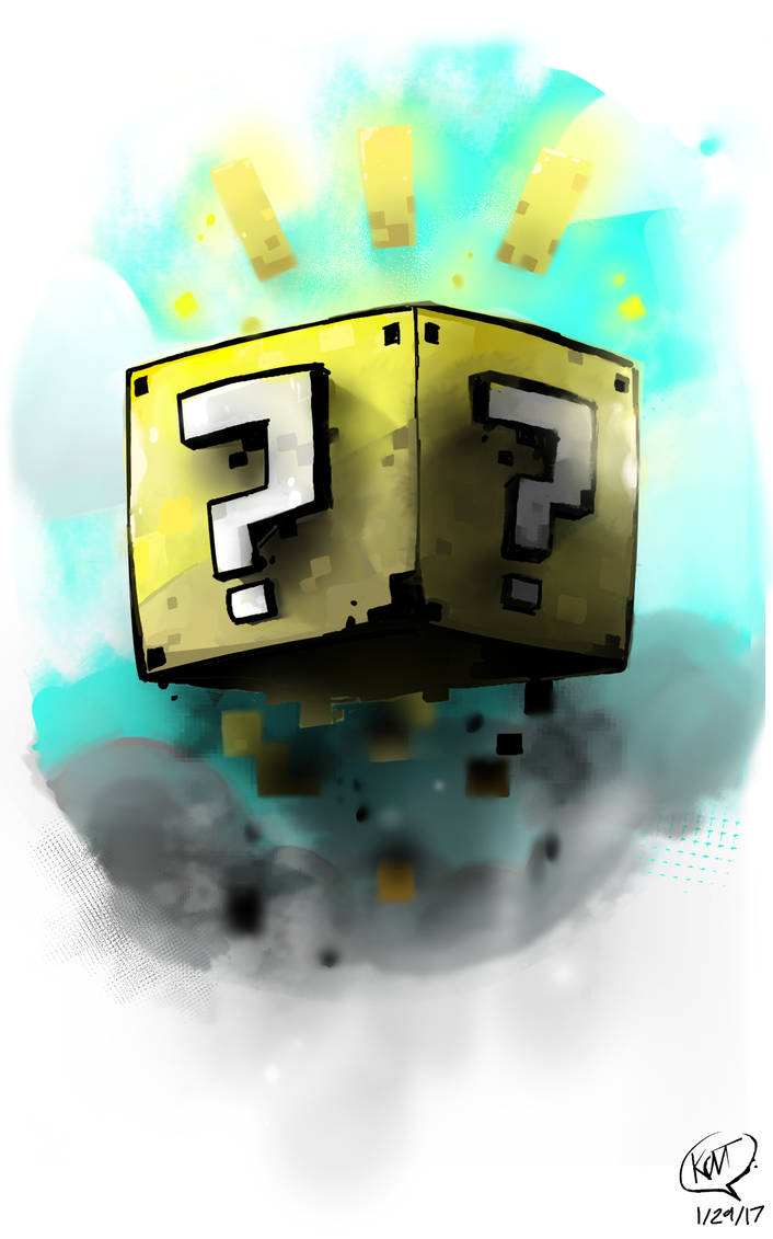 Mario Inactive Question Block Mario question block by Rand0mHumor on DeviantArt