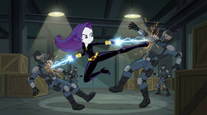 Black Rarity fighting Hydra agents
