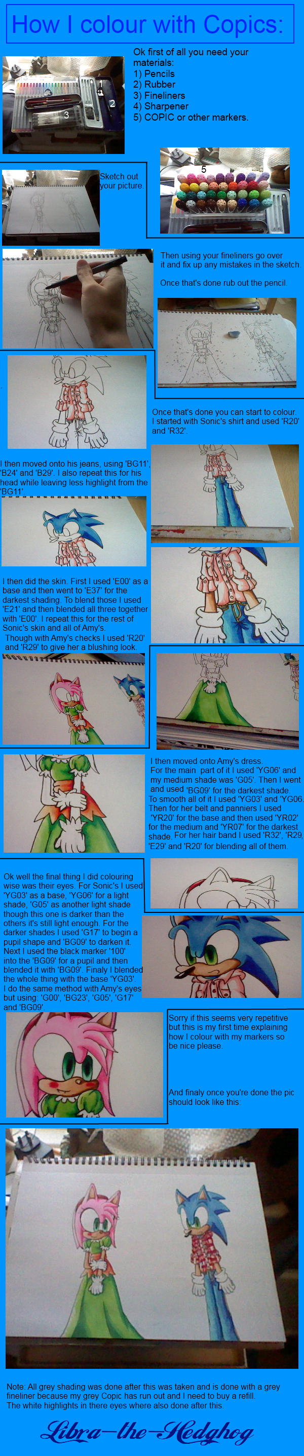 How I colour with Copics-Tut: