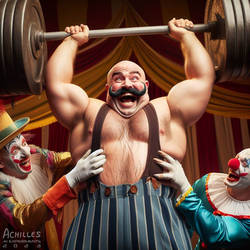 AI Circus Strongman