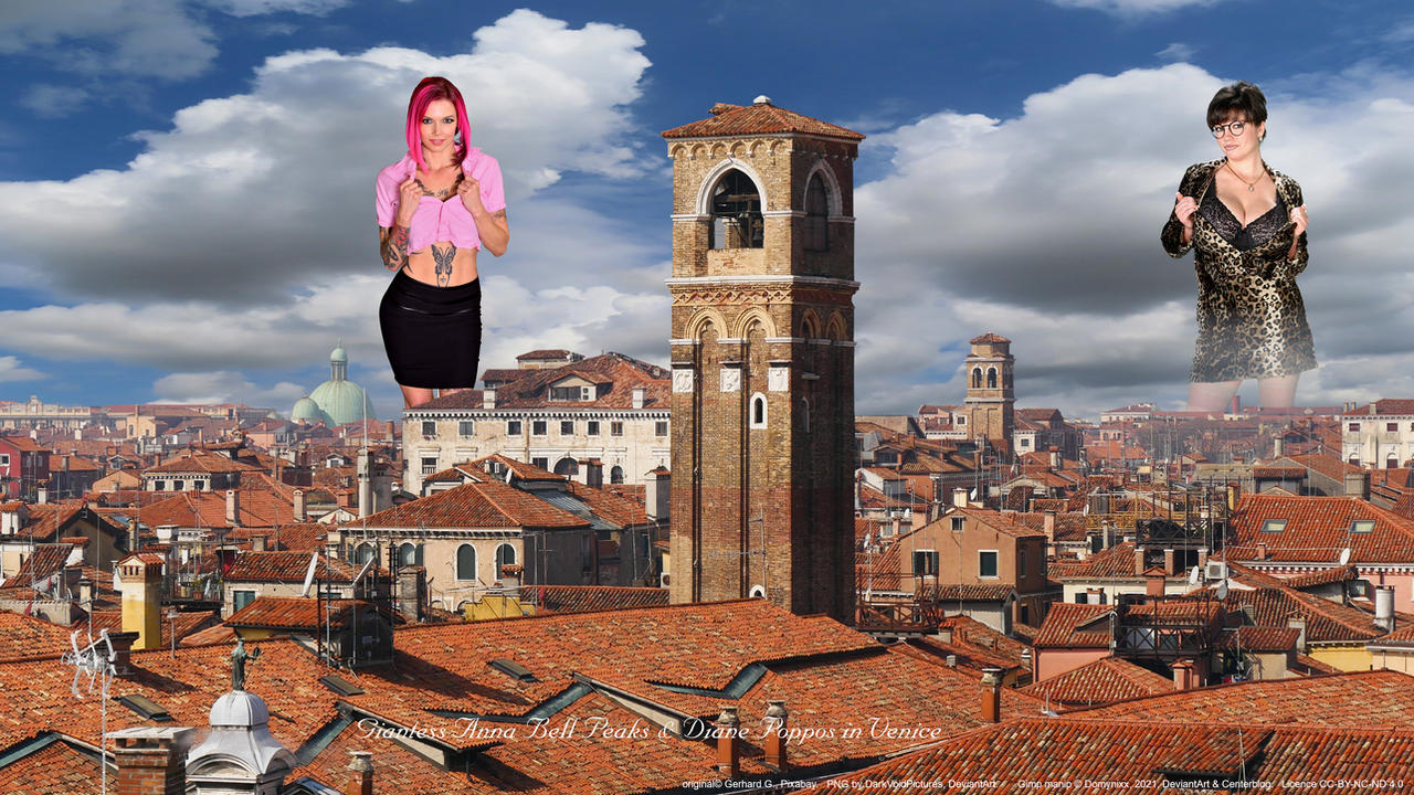 Giantess 265 Anna Bell Peaks and Diane Poppos by Domynixx on DeviantArt