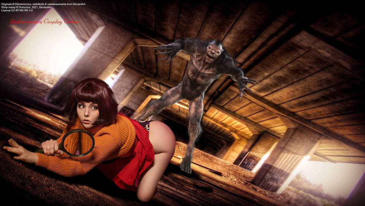 Disharmonica Cosplay Velma vs Lycan