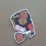 Meat Beat Mania Garnet Sticker