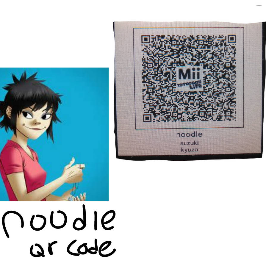 Noodle Qr Code Noodle qr code for tomodachi life by fighterblaziken on DeviantArt