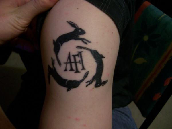 Afi Rabbits Tattoo by Walker13 on DeviantArt