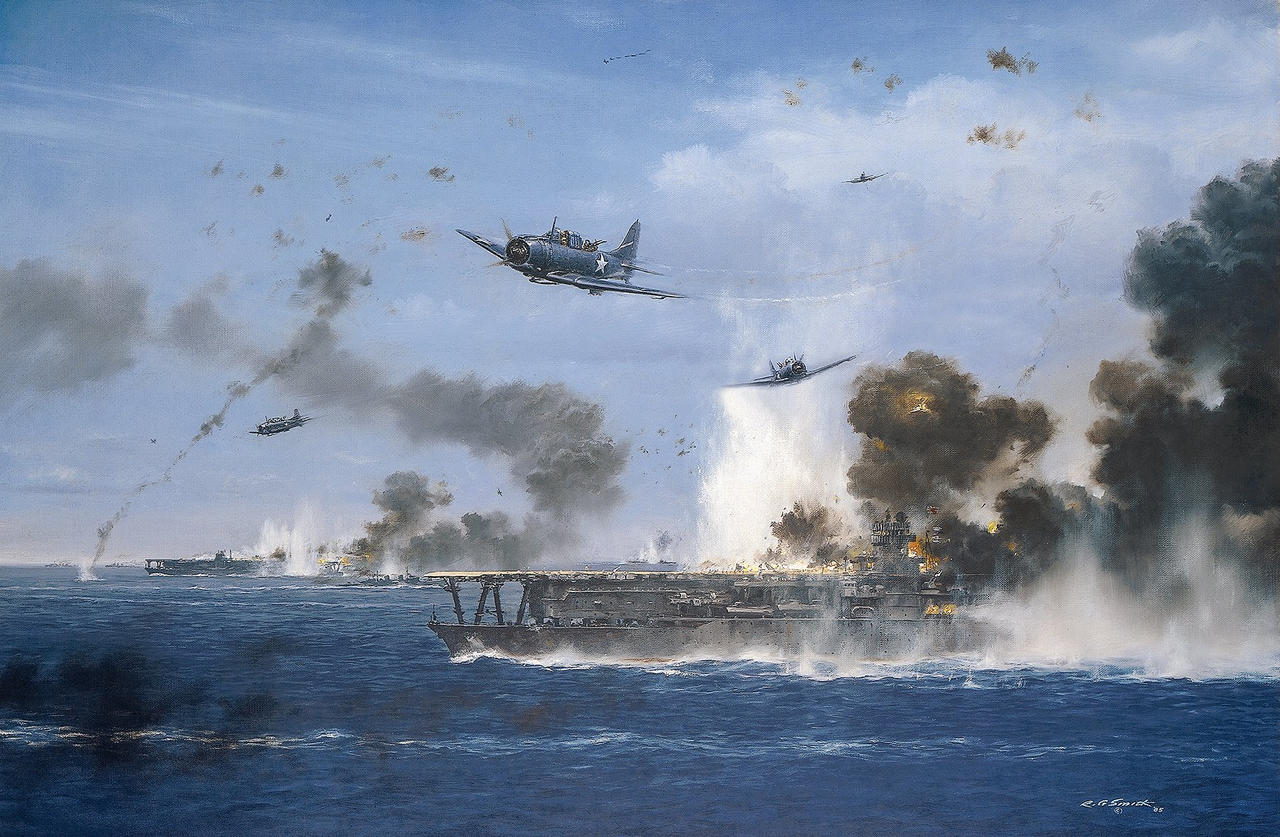 The Battle Of Midway June 3-6 1942 by T34steriron on DeviantArt