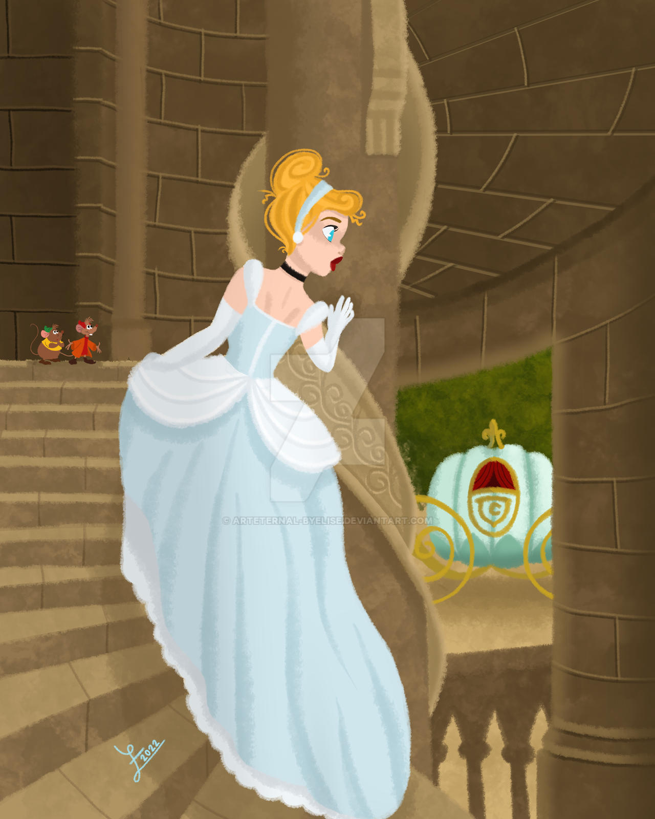 Disney Cinderella 1950 by ArtEternal-byElise on DeviantArt