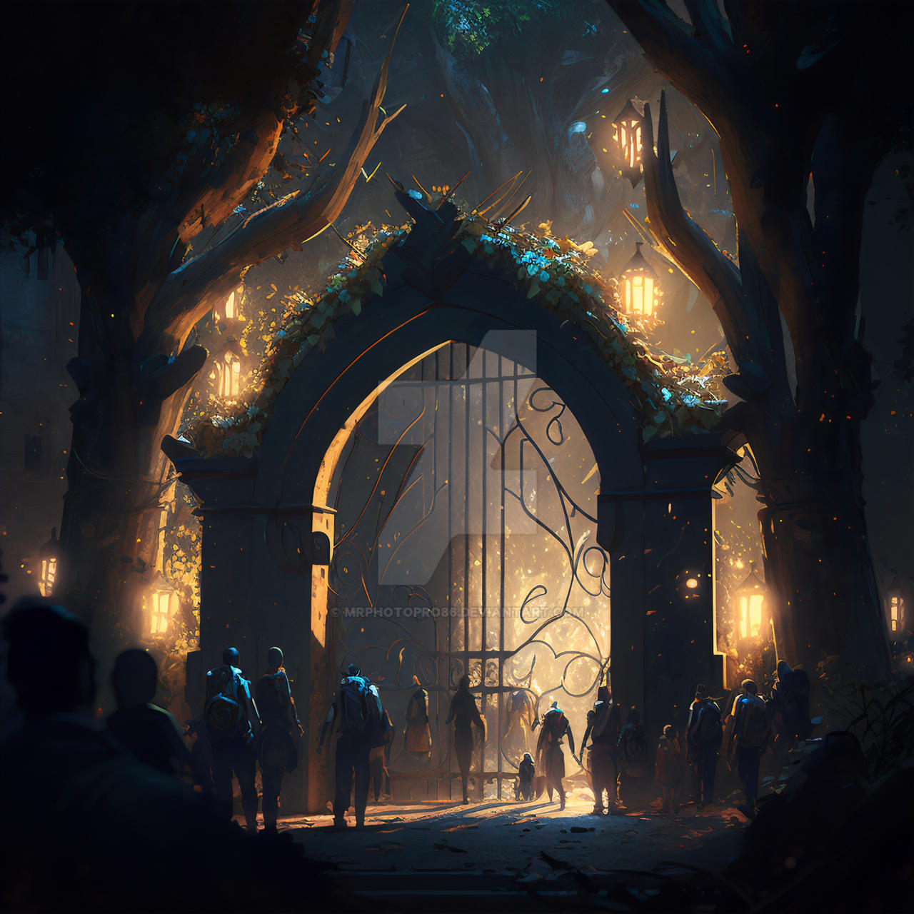 Cursed Gate The Enchanted Gate by mrphotopro86 on DeviantArt