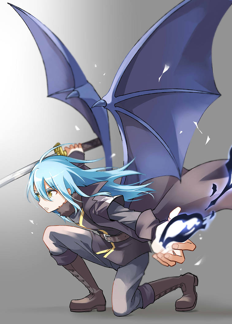 Rimuru Tempest - Demon Lord / Maou 2 by HSiaoLoArt on DeviantArt
