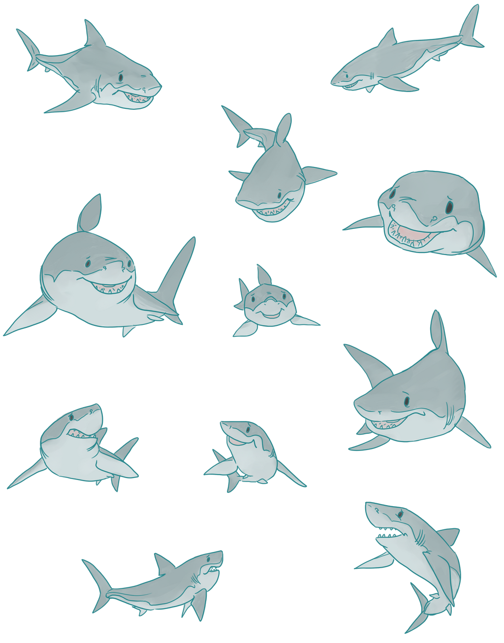 White Sharks