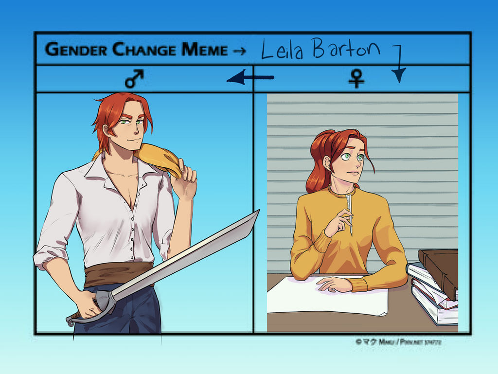 Gener Meme Gender Change Meme by Dinosaurolophus on DeviantArt