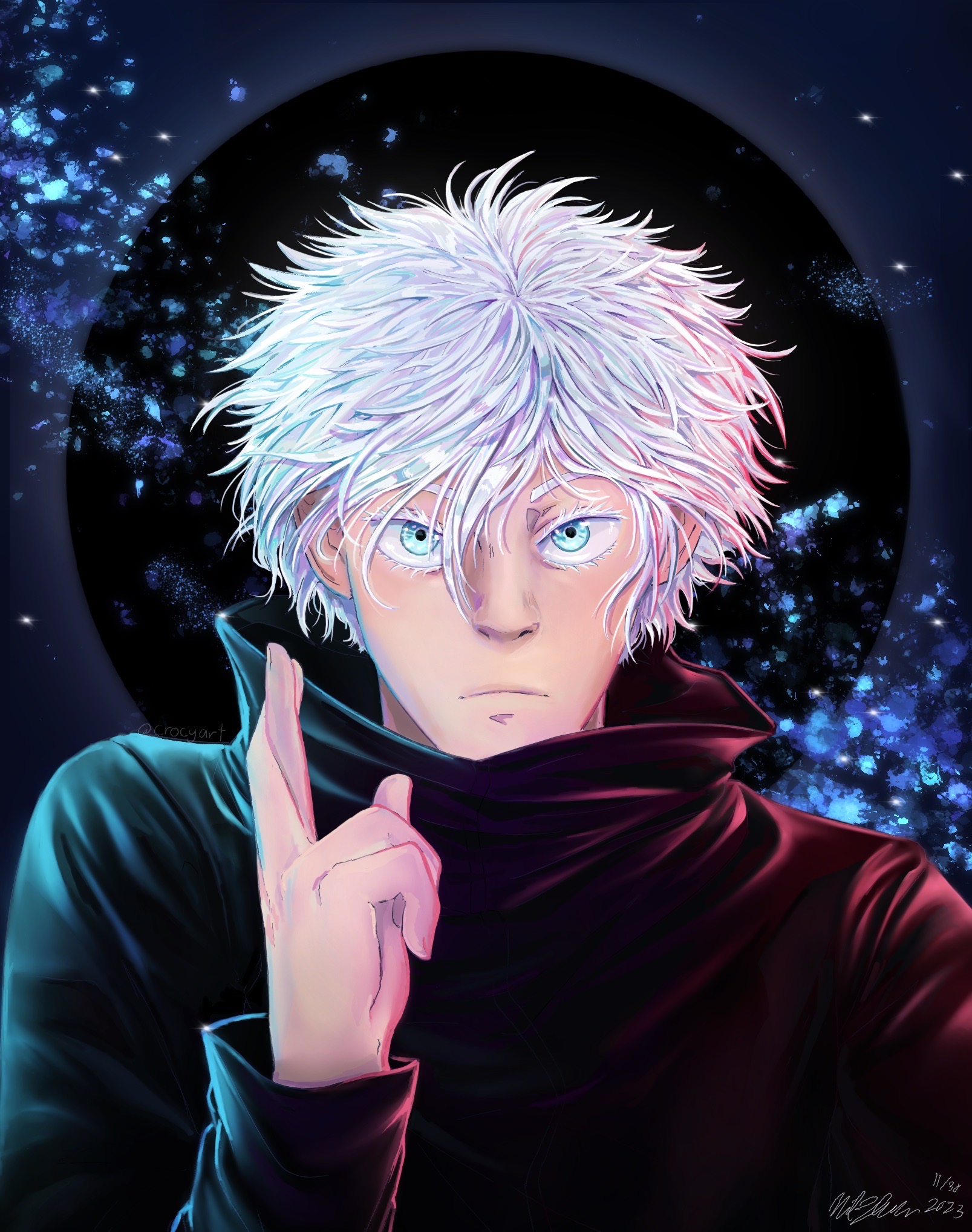 Figurine Lumière Satoru Gojo Jujutsu Kaisen Domain Expansion Unlimited Void - Me Figurine Lumière Satoru Gojo Jujutsu Kaisen Domain Expansion Unlimited Void - Me