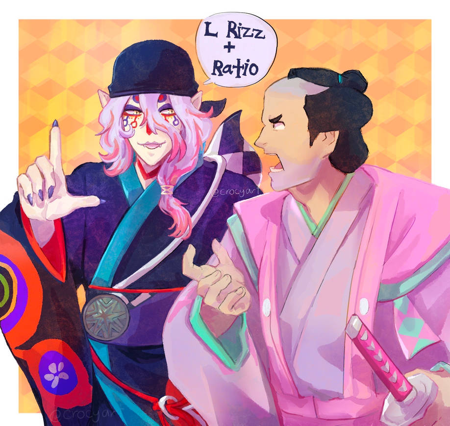 L rizz by crocyart on DeviantArt