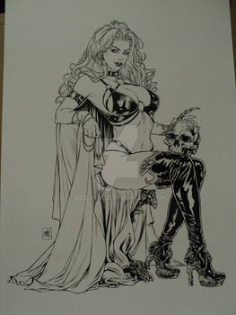 Lady Death by Mike Krome